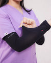 Scrubs arm sleeves fatigue reduction support