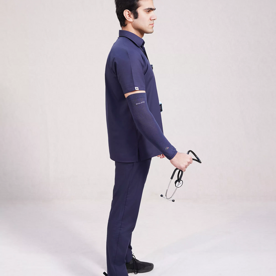 Healthcare arm protection sleeves moisture wicking