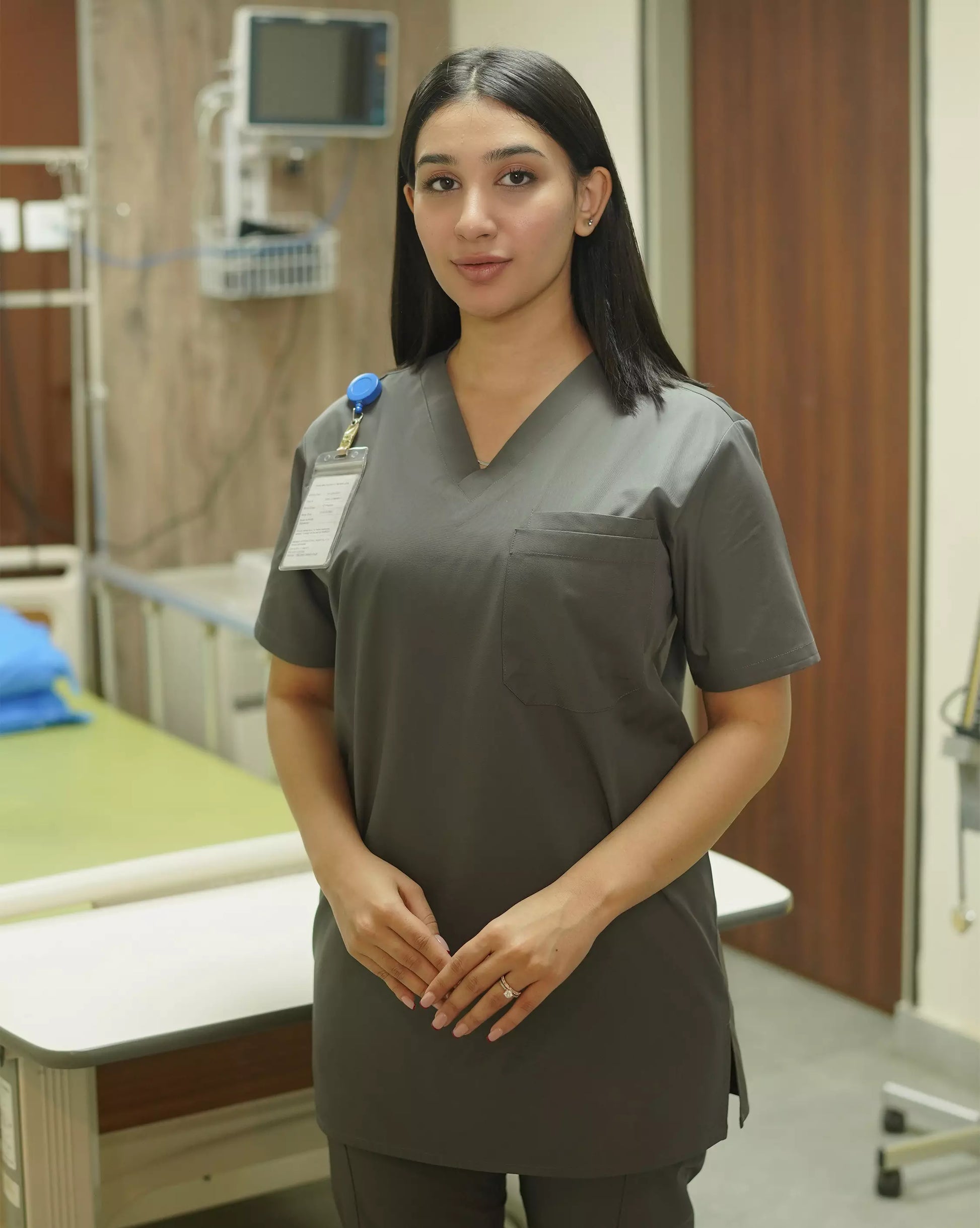 Doctor Uniform For Women in Grey Color