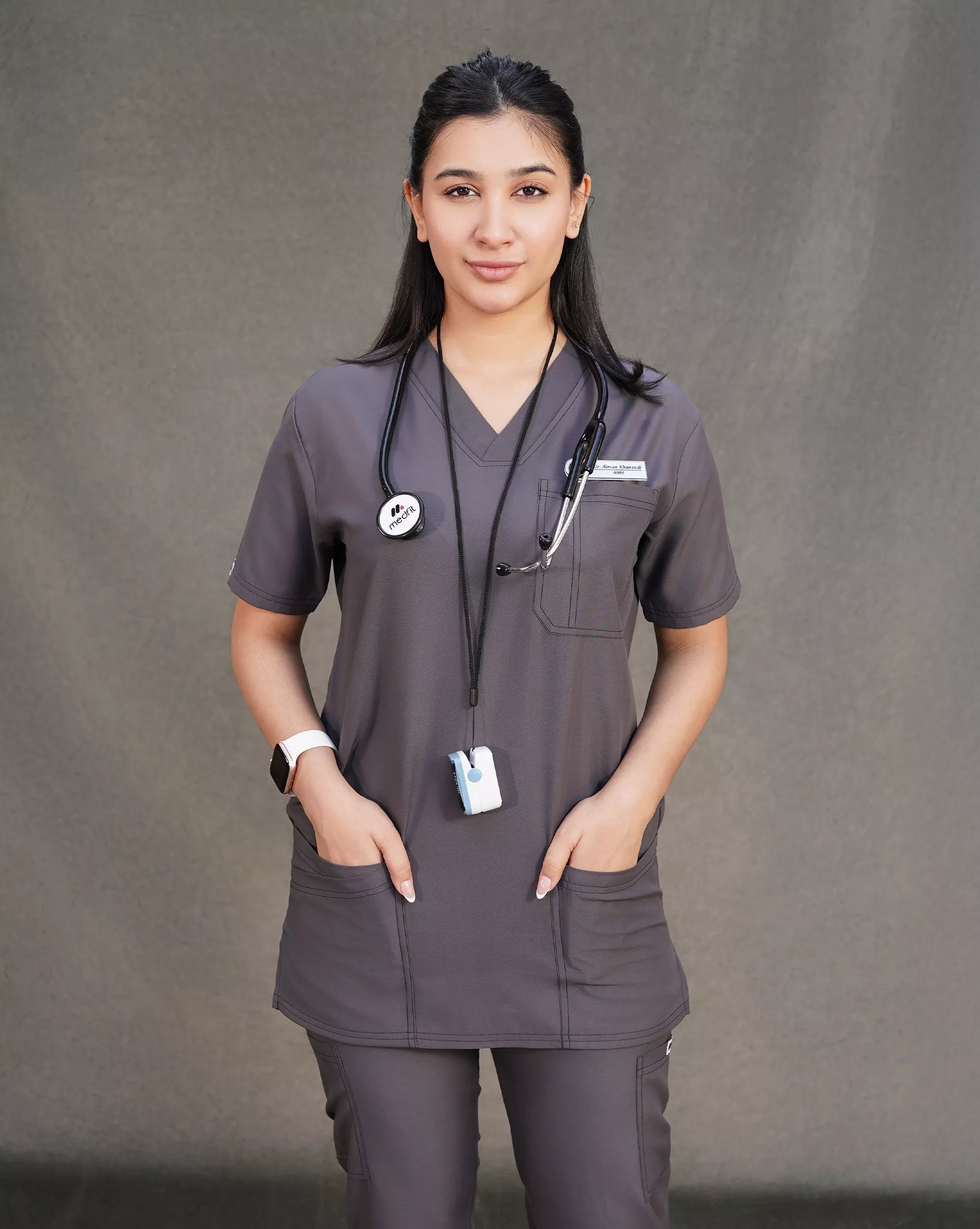 Double stitch scrubs for women in Pakistan