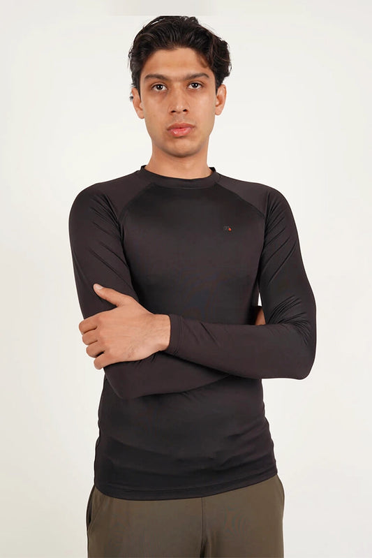 Medfit Unisex Medical Underscrub in black - Premium under scrubs for healthcare professionals Pakistan