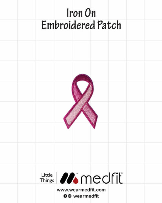 Cancer Ribbon Patch Pakistan