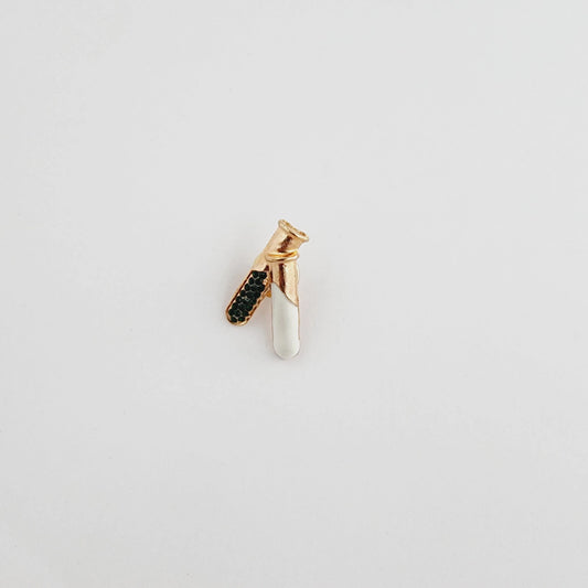 TEST TUBES BROOCH