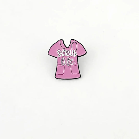 Scrub Life Brooch