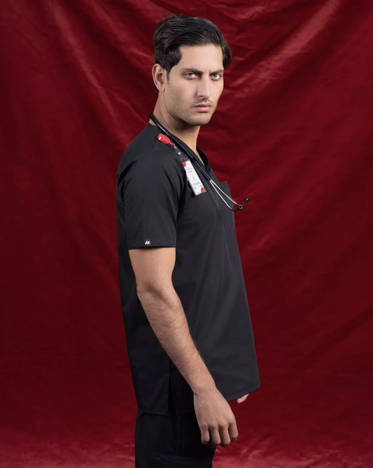 Black Aura Unisex scrubs