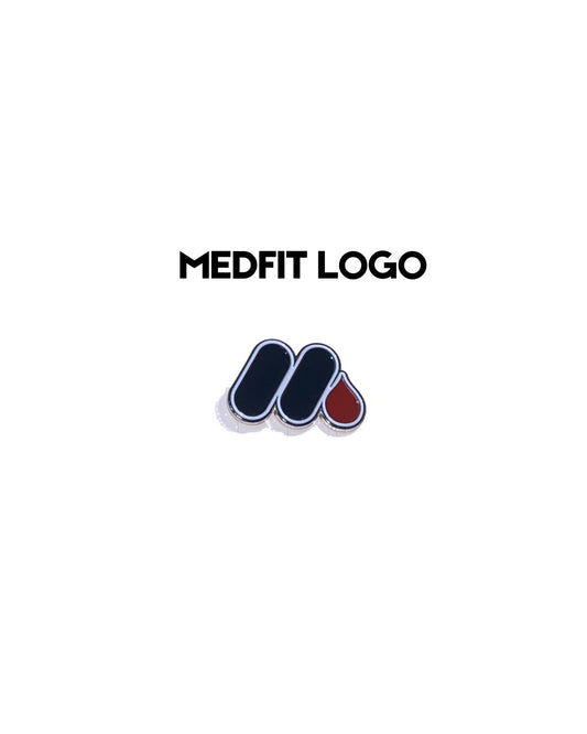 Medfit Logo Brooch