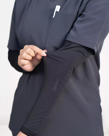 Medfit Unisex Underscrub Black Image#3