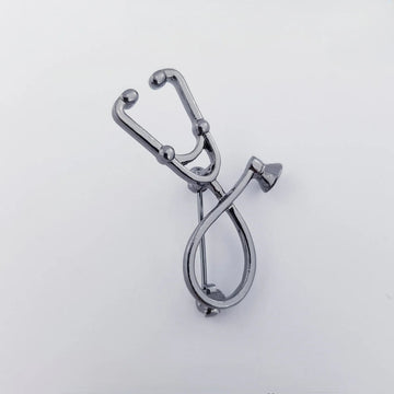 Stethy Steth Brooch