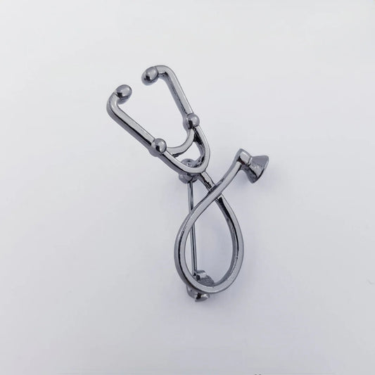 Stethy Steth Brooch