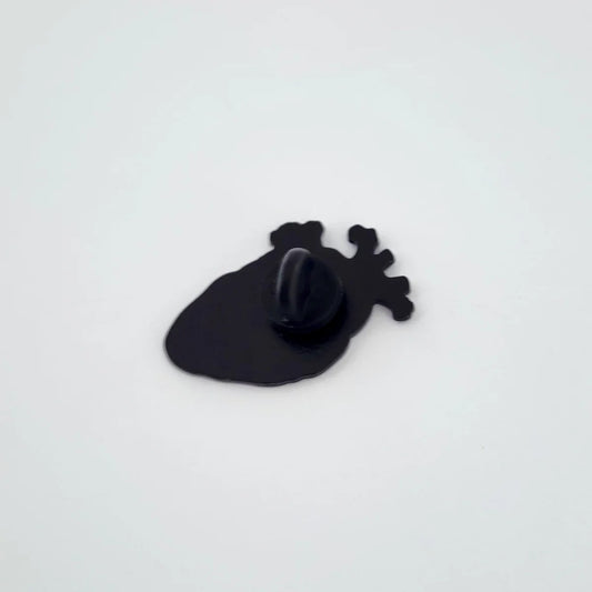 Ocean in Heart Brooch