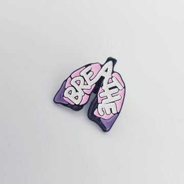 Breath Lungs Brooch