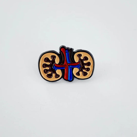 Kidney Brooch