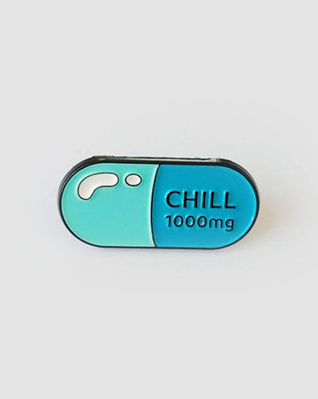 Chill 1000mg Capsule Brooch