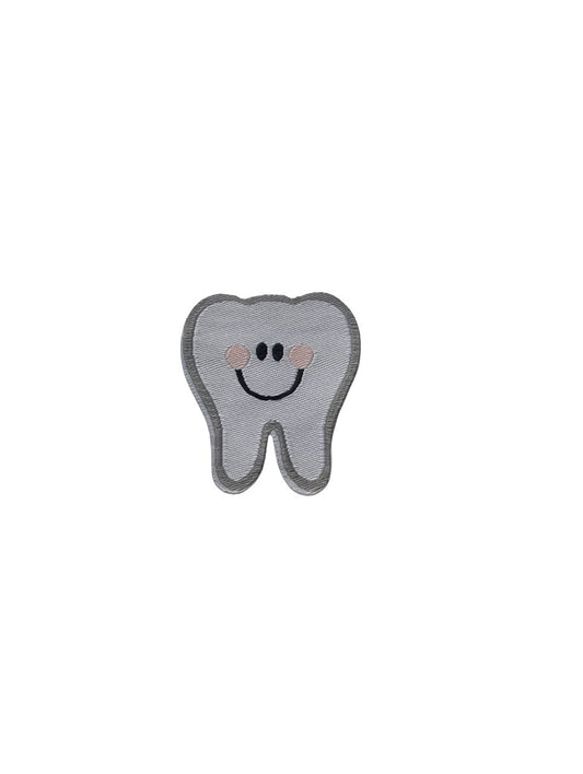 Teeth Embroidered Patch