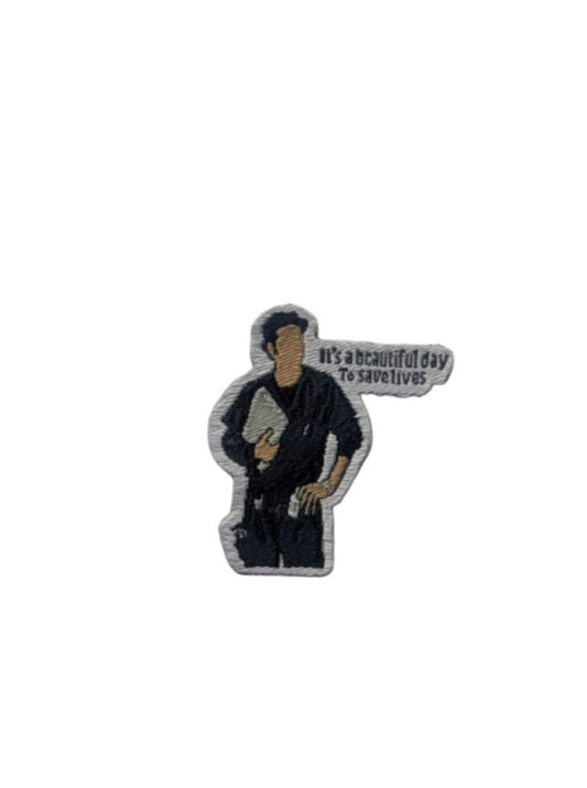 Doctor Embroidered Patch