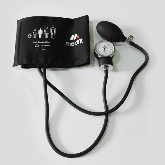 Professional aneroid blood pressure monitor with latex-free cotton cuff and durable carry bag - manual BP machine for healthcare professionals Pakistan