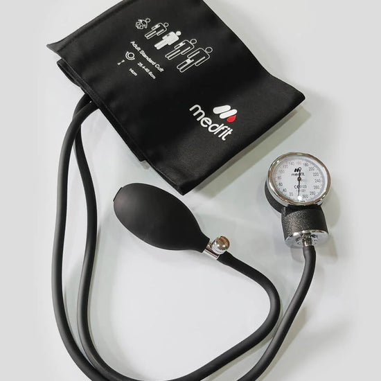 Medical instruments bag interior showing multiple pockets for stethoscope, thermometer and medical accessories - Medfit Pakistan