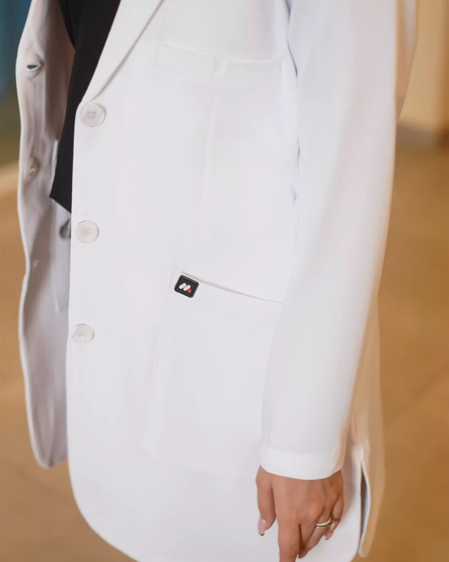 Ombre Women Lab Coat - Image 3